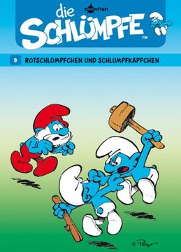 portada Die Schlümpfe 09. Rotschlümpfchen und Schlumpfkäppchen (in German)