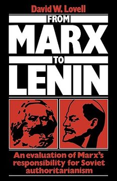 portada From Marx to Lenin Paperback (en Inglés)