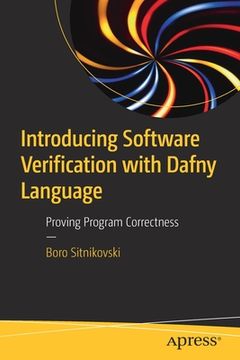 portada Introducing Software Verification with Dafny Language: Proving Program Correctness (in English)