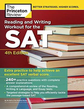 portada Reading and Writing Workout for the Sat, 4th Edition (College Test Preparation) (in English)