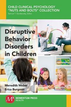 portada Disruptive Behavior Disorders in Children (en Inglés)