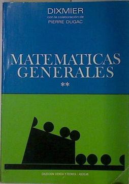 portada Matemáticas Generales Tomo 2