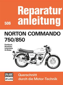 portada Norton Commando 750/850 Fastback/Roadster/Interstate/Hi-Rider (in German)
