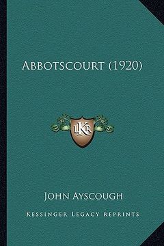 portada abbotscourt (1920) (en Inglés)