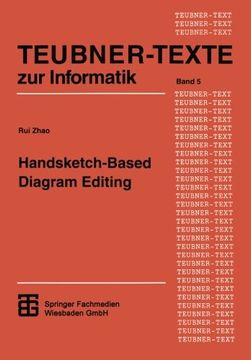 portada Handsketch-Based Diagram Editing (XTEUBNER-TEXTE zur Informatik) (German Edition)