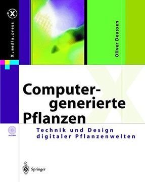 portada Computergenerierte Pflanzen: Technik und Design digitaler Pflanzenwelten (X.media.press) (German Edition)