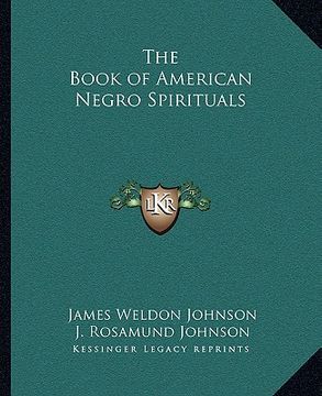 portada the book of american negro spirituals (en Inglés)