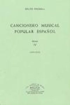 portada 4. Cancionero Musical Popular Espa? Ol. (Ref: B. 1662)