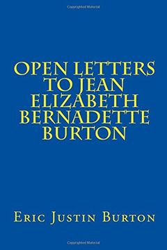 portada Open Letters to Jean Elizabeth Bernadette Burton