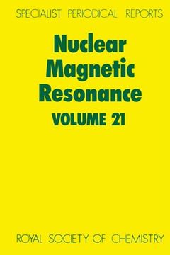 portada Nuclear Magnetic Resonance: Volume 21 (en Inglés)