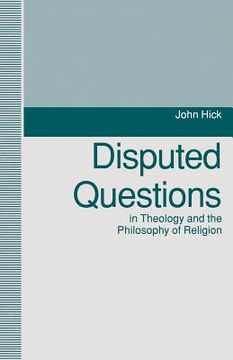 portada Disputed Questions in Theology and the Philosophy of Religion (en Inglés)