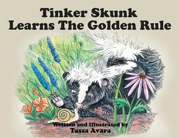 portada Tinker Skunk Learns The Golden Rule (en Inglés)