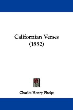 portada californian verses (1882) (en Inglés)