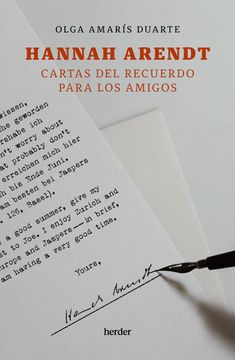 portada Hannah Arendt. Cartas del Recuerdo Para los Amigos (in Spanish)