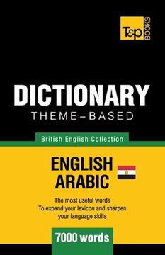 portada Theme-based dictionary British English-Egyptian Arabic - 7000 words