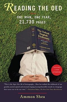 portada Reading the Oed: One Man, one Year, 21,730 Pages (en Inglés)