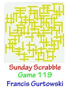 portada Sunday Scrabble Game 119 (in English)