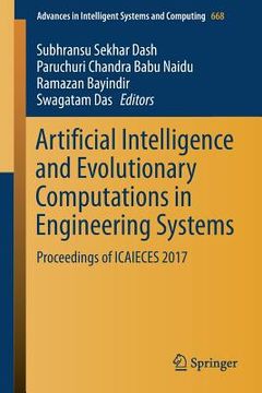 portada Artificial Intelligence and Evolutionary Computations in Engineering Systems: Proceedings of Icaieces 2017 (en Inglés)