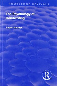 portada Revival: The Psychology of Handwriting (1925) (in English)