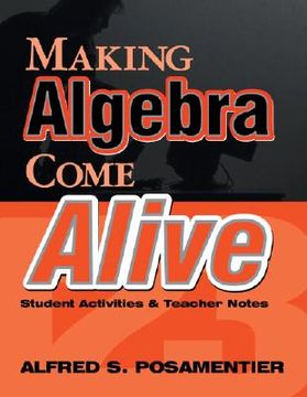 portada Making Pre-Algebra Come Alive: Student Activities and Teacher Notes (Making Mathematics Come Alive! (Paperback)) (in English)