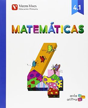 portada Matematicas 4º Educacion Primaria Trimestres mec ed 2015 Aula Activa