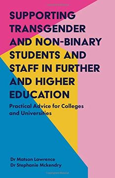 portada Supporting Transgender and Non-Binary Students and Staff in Further and Higher Education (in English)