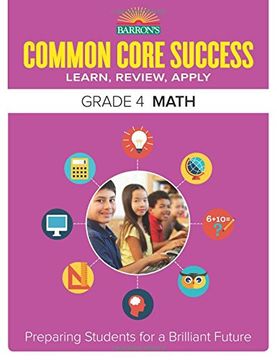 portada Barron's Common Core Success Grade 4 Math: Preparing Students for a Brilliant Future (in English)