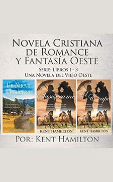 portada Novela Cristiana de Romance y Fantasía Oeste Serie: Libros 1-3