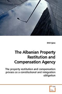 portada the albanian property restitution and compensation agency (en Inglés)