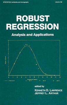 portada robust regression: analysis and applications (en Inglés)