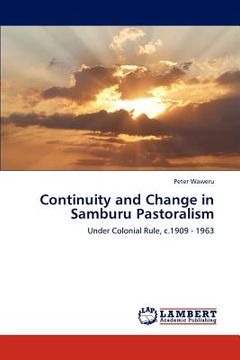 portada continuity and change in samburu pastoralism (en Inglés)