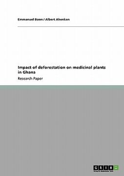 portada impact of deforestation on medicinal plants in ghana (en Inglés)
