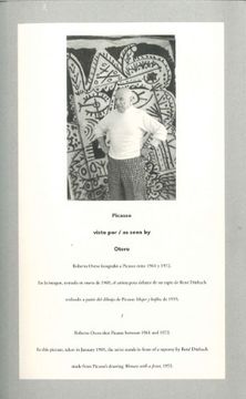 portada Picasso as Seen by Otero (en Inglés)
