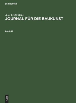 portada Journal Für Die Baukunst. Band 27 (in German)