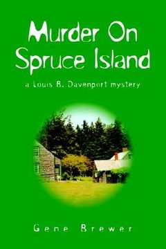 portada murder on spruce island (in English)