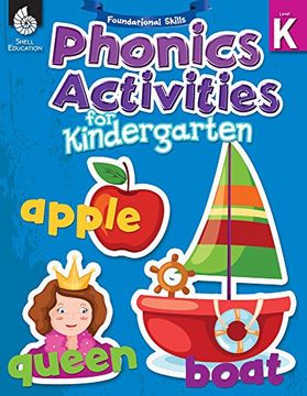 portada Foundational Skills: Phonics for Kindergarten: Phonics for Kindergarten [With CDROM] (en Inglés)