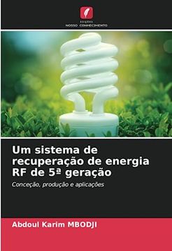 portada Um Sistema de Recuperação de Energia rf de 5ª Geração