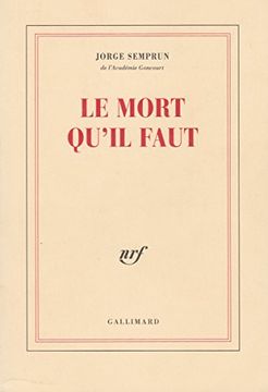 portada Le Mort Qu'il Faut (in French)