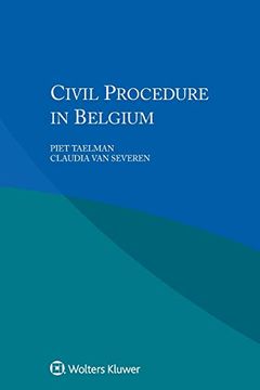 portada Civil Procedure in Belgium (en Inglés)