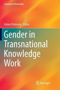 portada Gender in Transnational Knowledge Work (en Inglés)