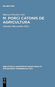 portada De Agri Cultura: Ad Fildem Florentini Codicis Deperditi (Bibliotheca Scriptorum Graecorum et Romanorum Teubneriana) (en Inglés)
