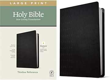 portada Nlt Large Print Thinline Reference Bible, Filament Edition 