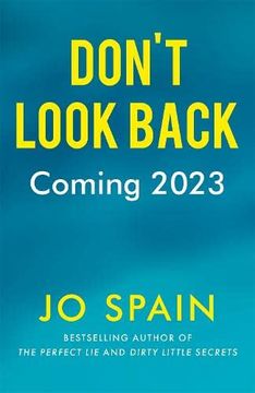 portada Don'T Look Back (in English)