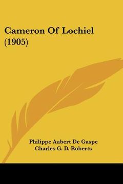 portada cameron of lochiel (1905) (en Inglés)