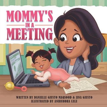 portada Mommy's in a Meeting (en Inglés)