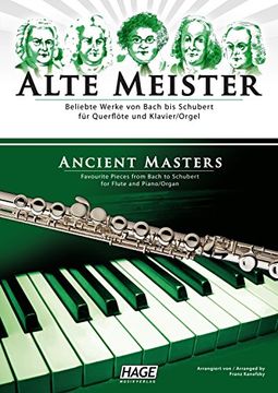 portada Alte Meister für Querflöte und Klavier/Orgel: Beliebte Werke von Bach bis Schubert