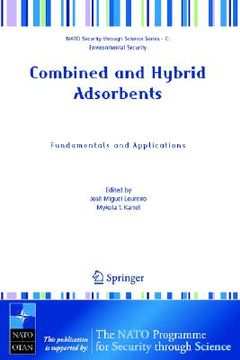 portada combined and hybrid adsorbents: fundamentals and applications (en Inglés)