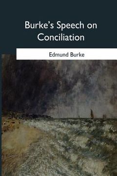portada Burke's Speech on Conciliation (en Inglés)