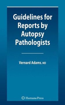portada guidelines for reports by autopsy pathologists