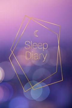 portada Sleep Diary Purple Lights (en Inglés)